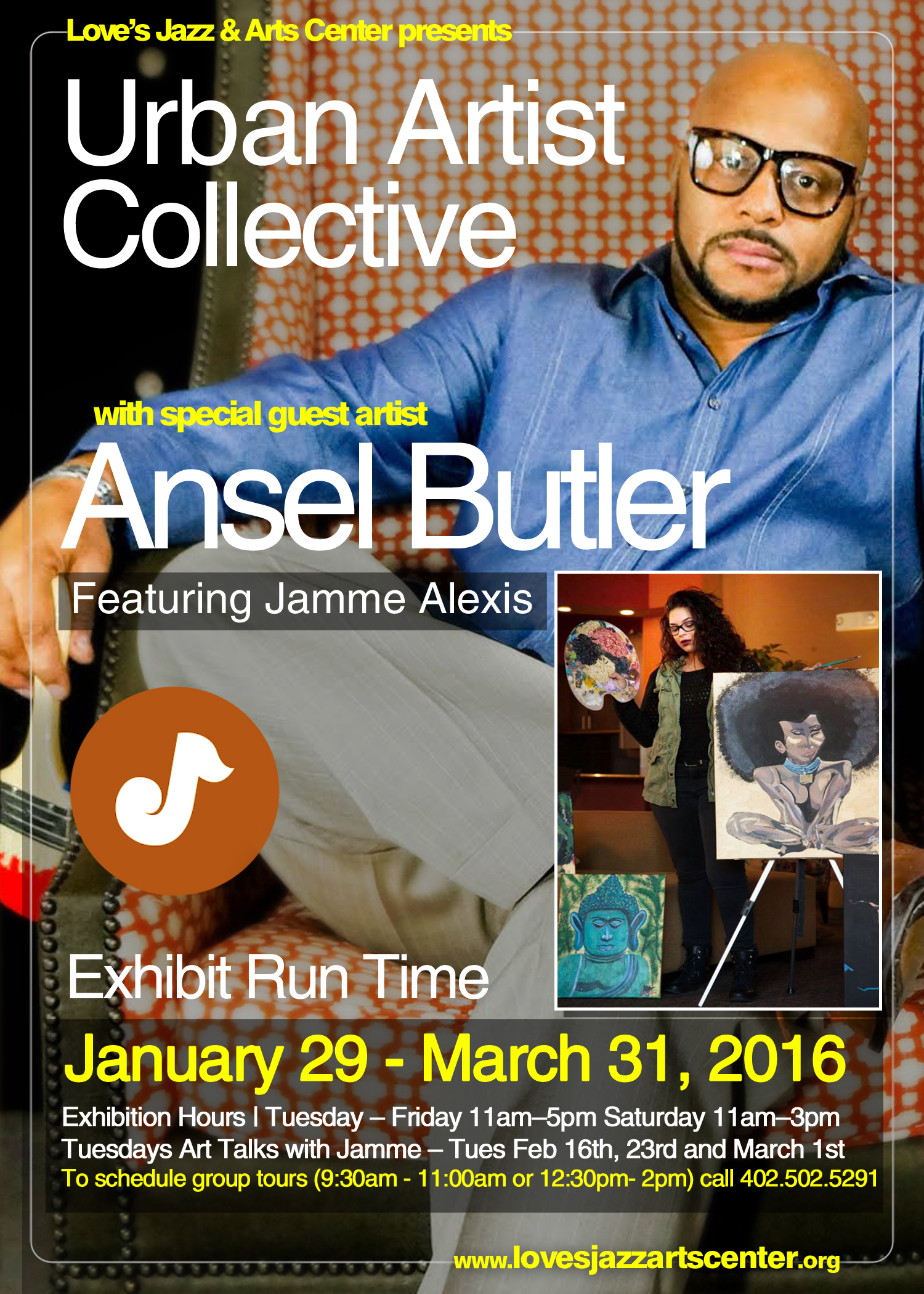 Jamme Alexis - Urban Artist Collective 5x7 Flyer v02 JPG